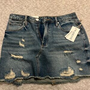 Brand new Blank Jean skirt